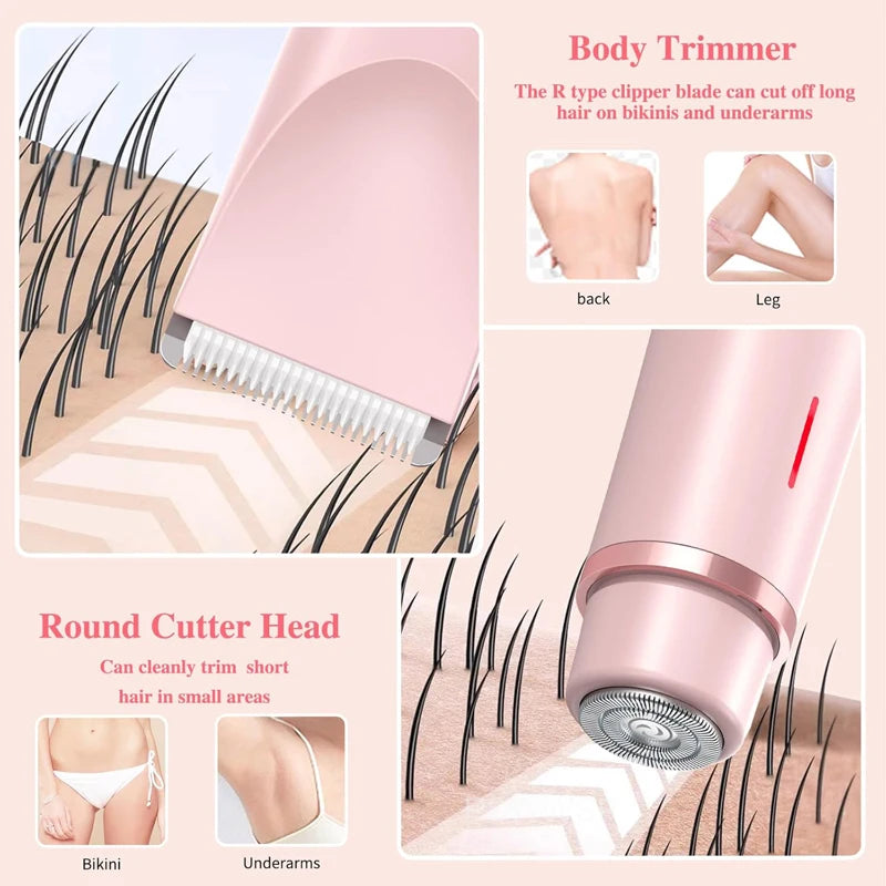 SilkSmooth 2-in-1™ Painless Grooming Tool™