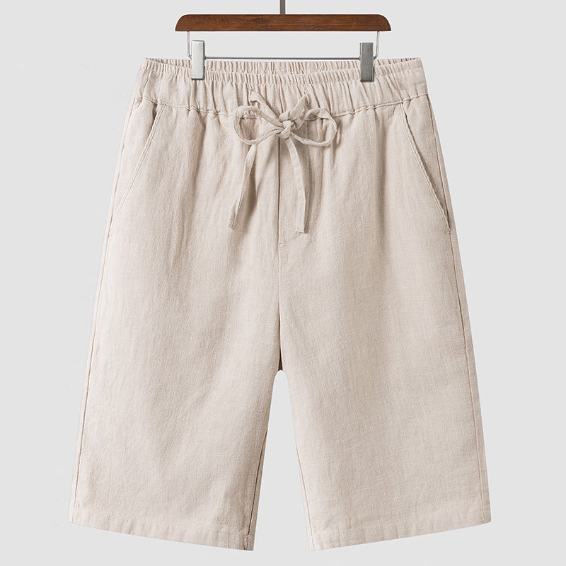 Coastal Linen Loose Shorts