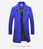 Savile Wool Lapel Trench