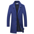 Savile Wool Lapel Trench