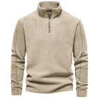Manor Stand Zip Fleece Pullover