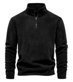 Manor Stand Zip Fleece Pullover