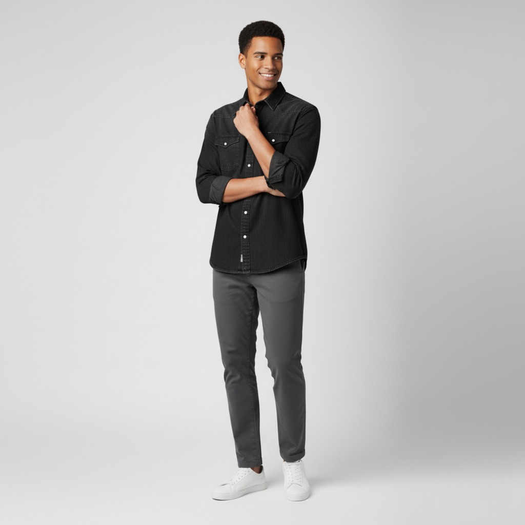 Heritage Slim Denim Shirt