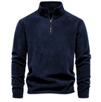 Manor Stand Zip Fleece Pullover