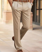 Regent Mid-Waist Office Trousers