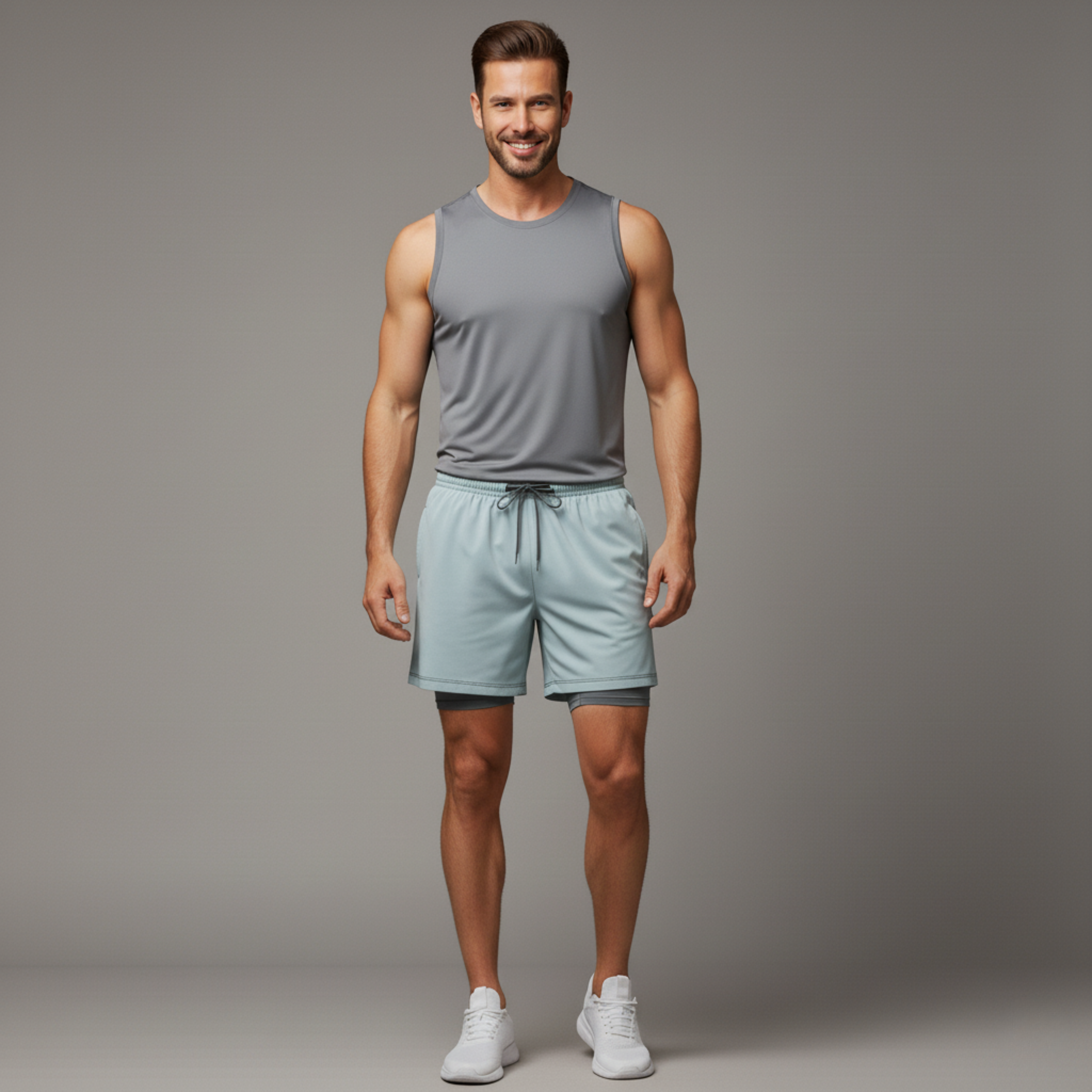 Coastal Breeze Convertible Swim Shorts