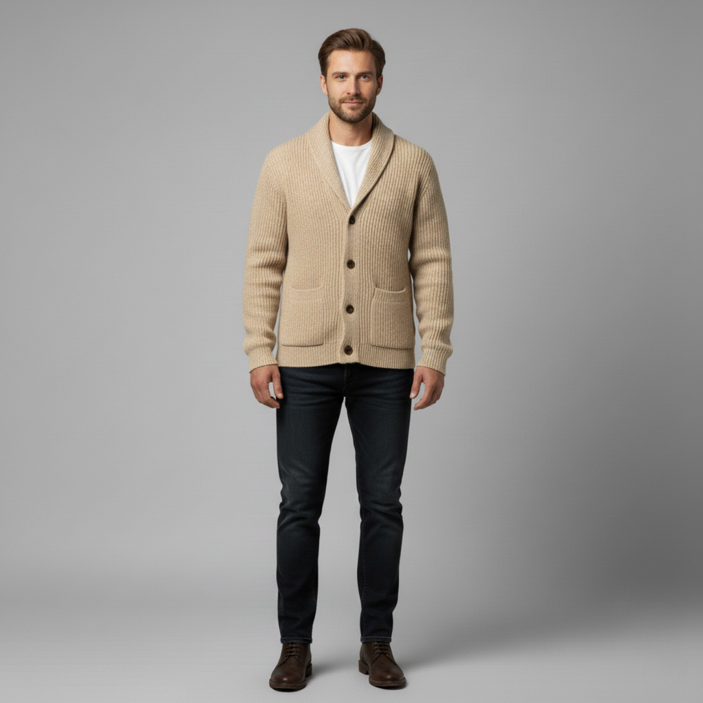 Heritage Buttoned Knitted Cardigan