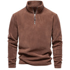 Manor Stand Zip Fleece Pullover