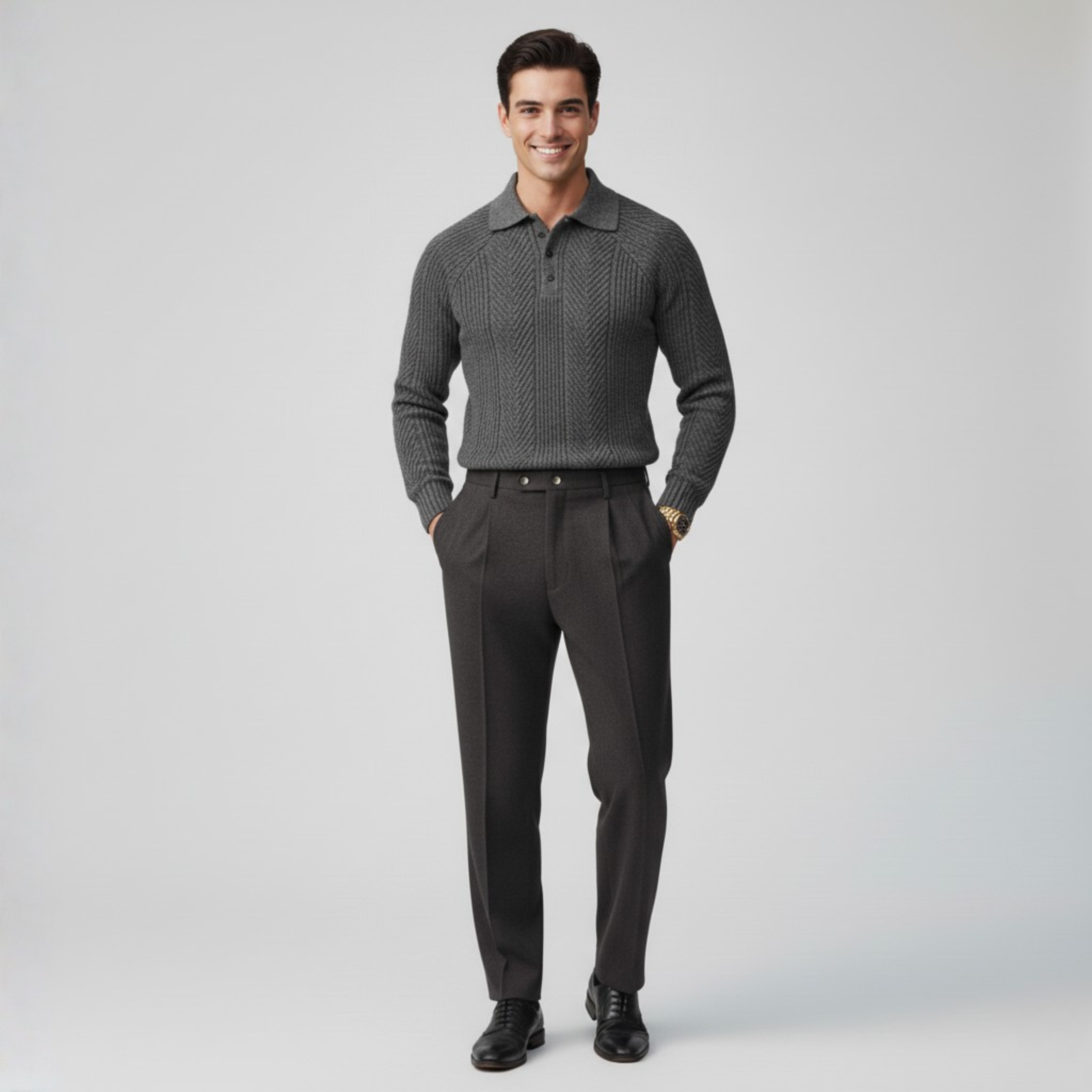 Cambridge Long-Sleeve Knit Top