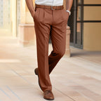 Regent Mid-Waist Office Trousers