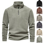 Manor Stand Zip Fleece Pullover
