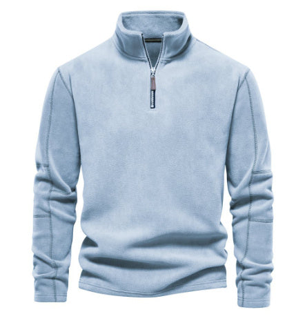 Manor Stand Zip Fleece Pullover