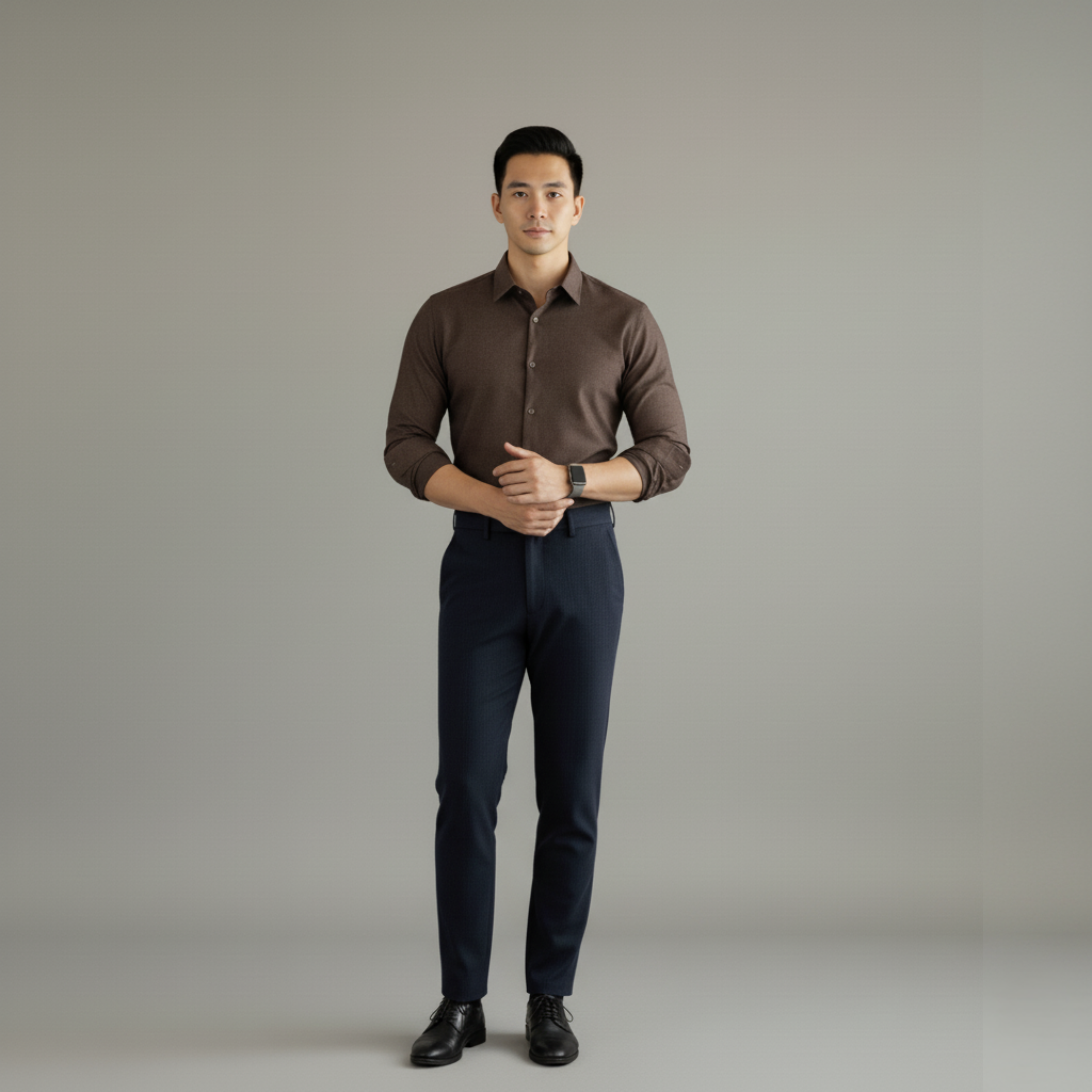 Gentleman's Modal Wool Dress Shirt