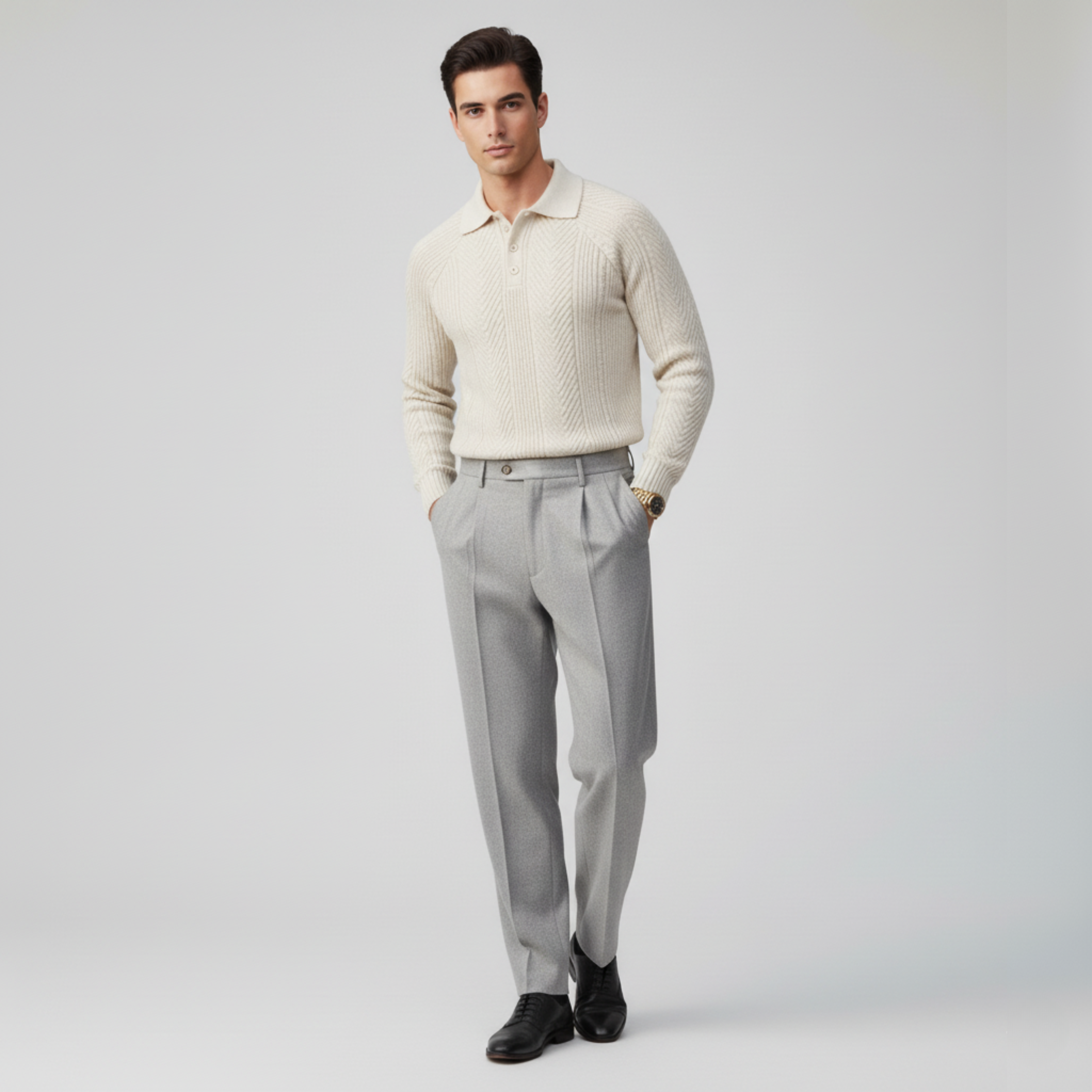 Cambridge Long-Sleeve Knit Top