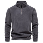 Manor Stand Zip Fleece Pullover