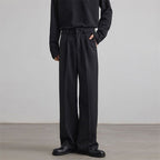 Neutral Row Pleated Casual Suit Pant