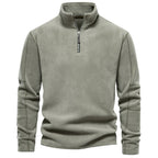 Manor Stand Zip Fleece Pullover