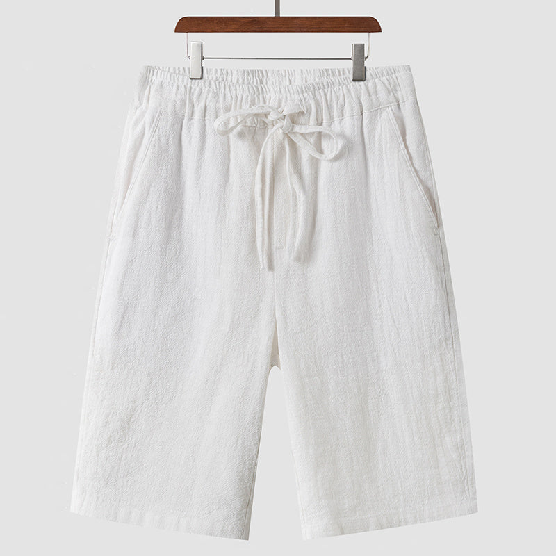 Coastal Linen Loose Shorts