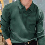 Oxford Waffle Stretch Polo