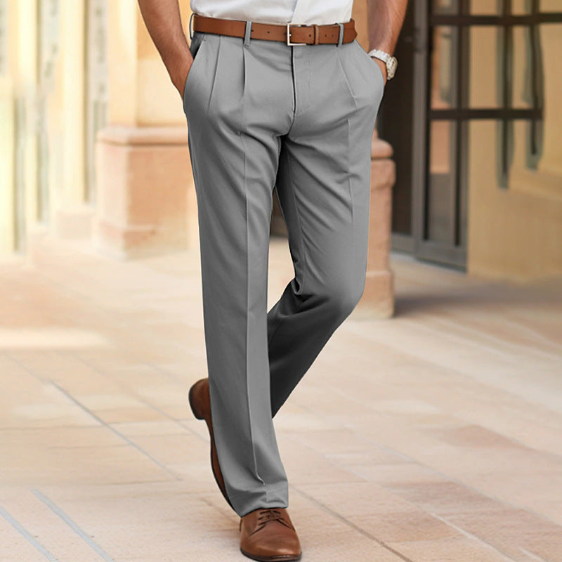 Regent Mid-Waist Office Trousers